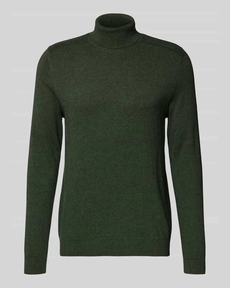 Selected Homme Regular Fit Strickpullover aus reiner Baumwolle Modell 'BERG 