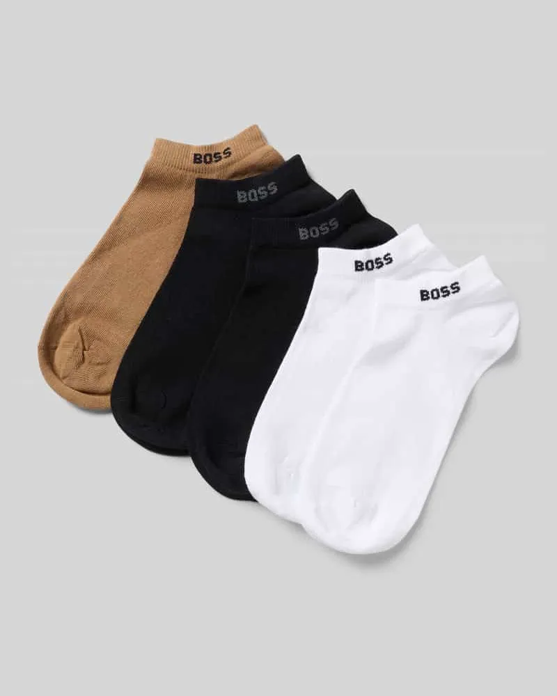 HUGO BOSS Sneaker-Socken aus Baumwoll-Mix im 5er-Pack Modell '5P AS UNI CC Hazel
