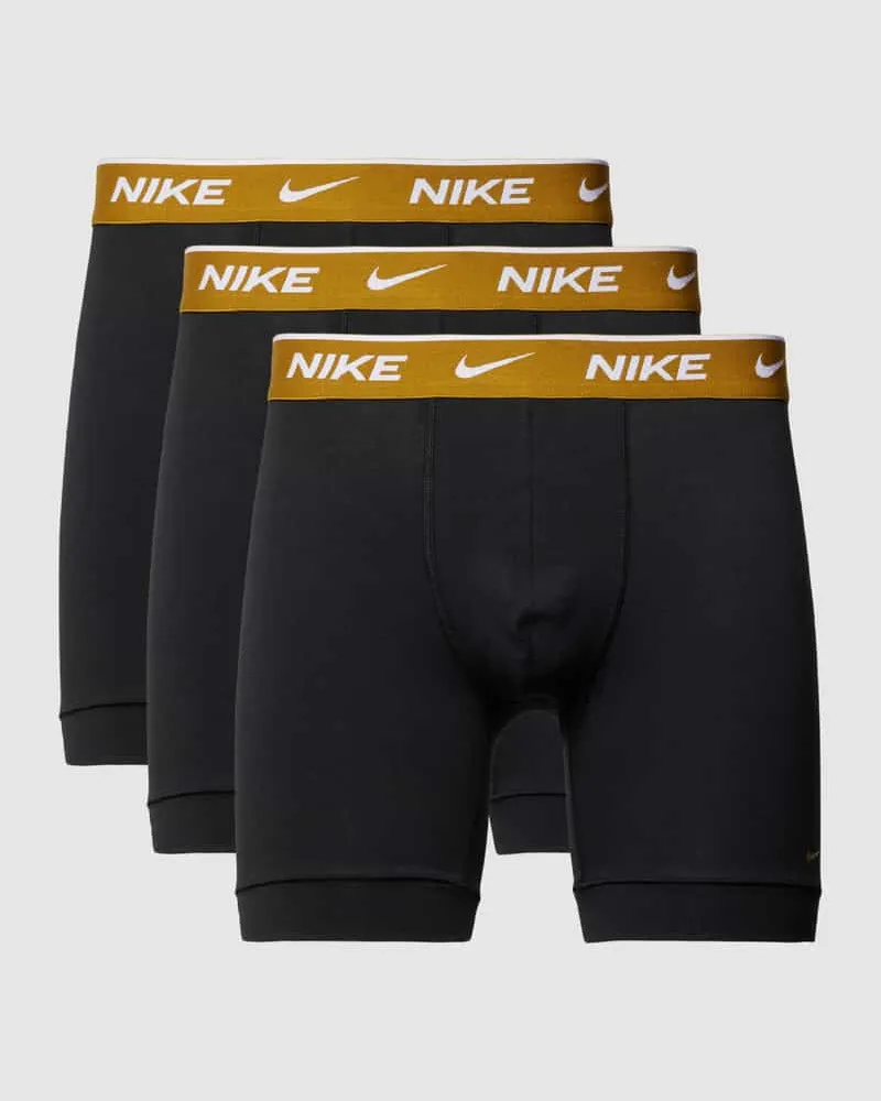 Nike Trunks mit elastischem Bund und Label-Detail im 3er-Pack 