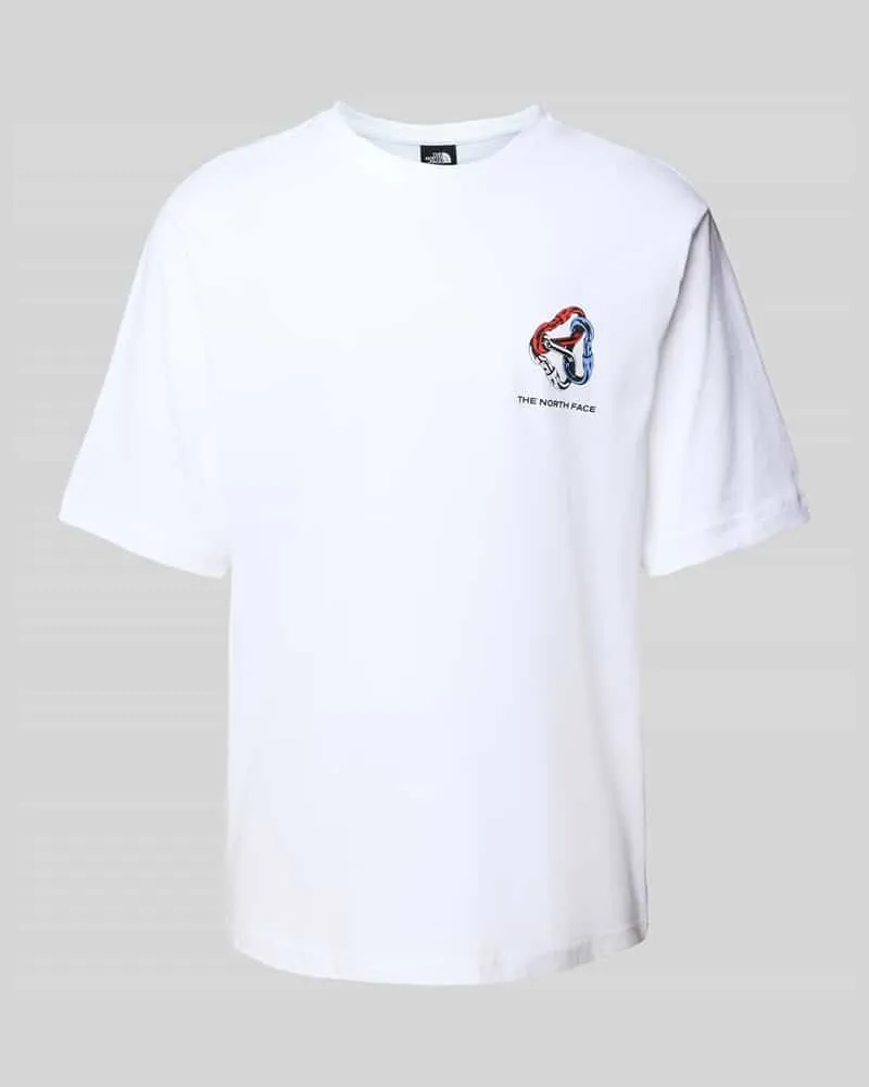 The North Face T-Shirt mit Label-Print 
