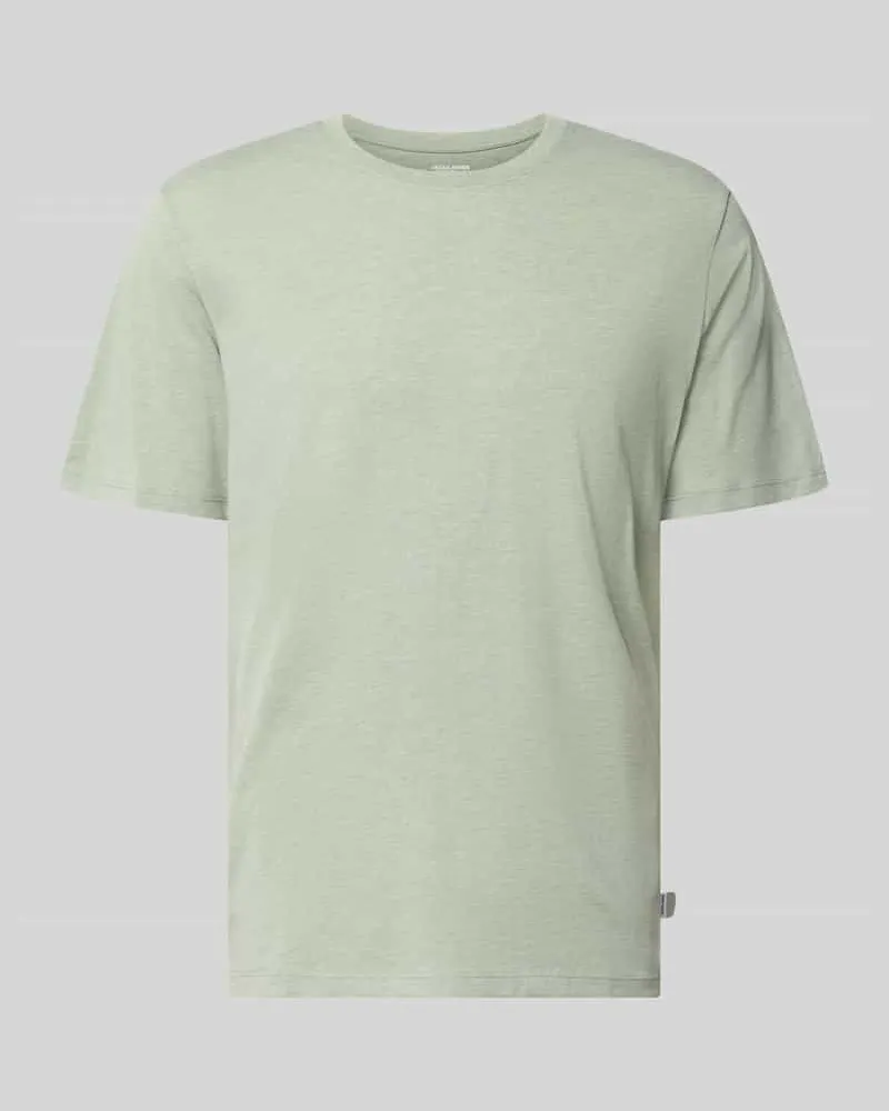 Jack & Jones Regular Fit T-Shirt aus Baumwoll-Mix Modell 'Organic Mint