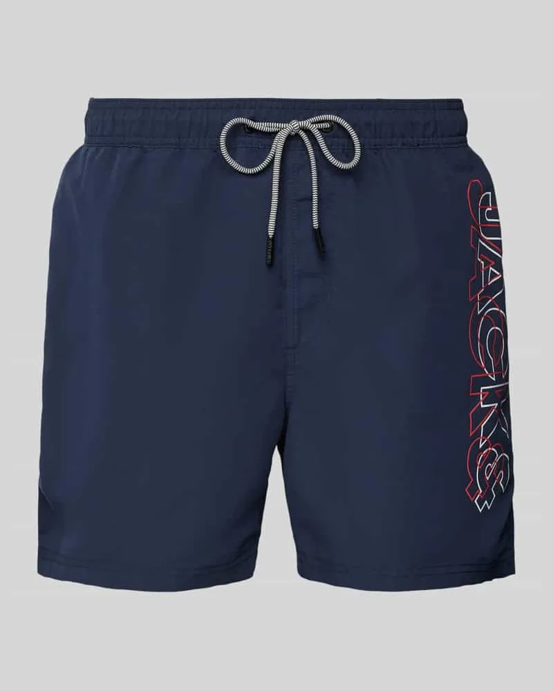 Jack & Jones Badehose mit elastischem Bund Modell 'FIJI 