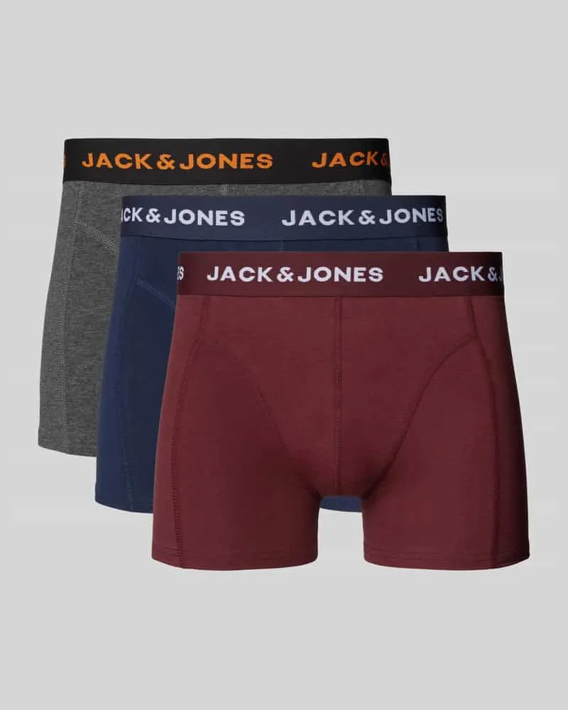Jack & Jones Trunks mit Teilungsnähten Modell 'BLACK FRIDAY' im 3er-Pack 