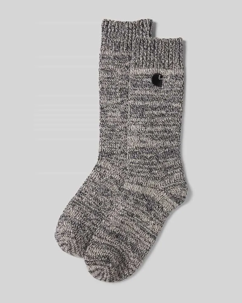 Carhartt WIP Socken mit Label-Stitching Modell 'Tony Black