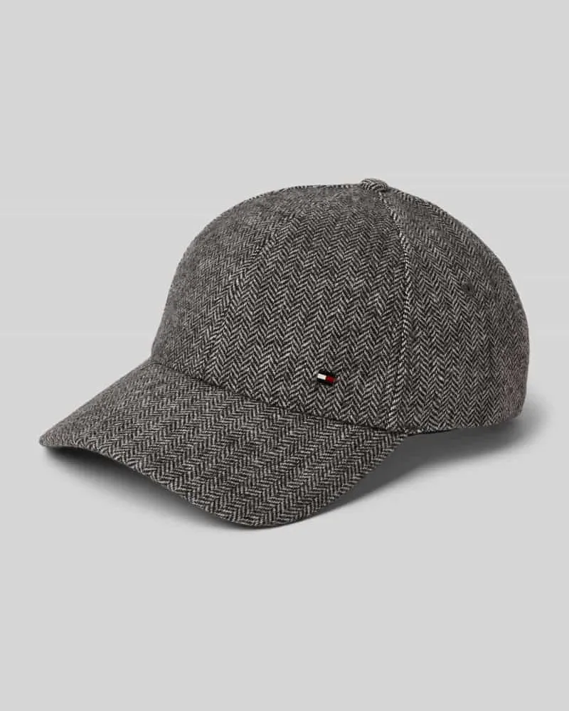 Tommy Hilfiger Basecap aus Woll-Mix Mittelgrau