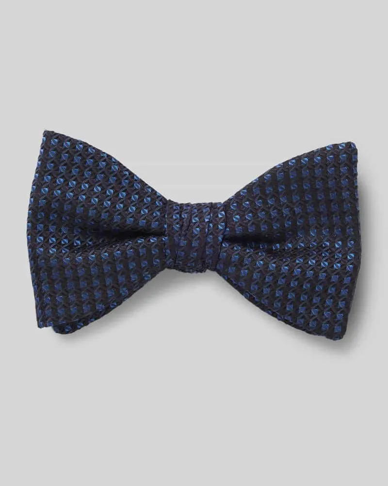 HUGO BOSS Fliege aus reiner Seide Marine