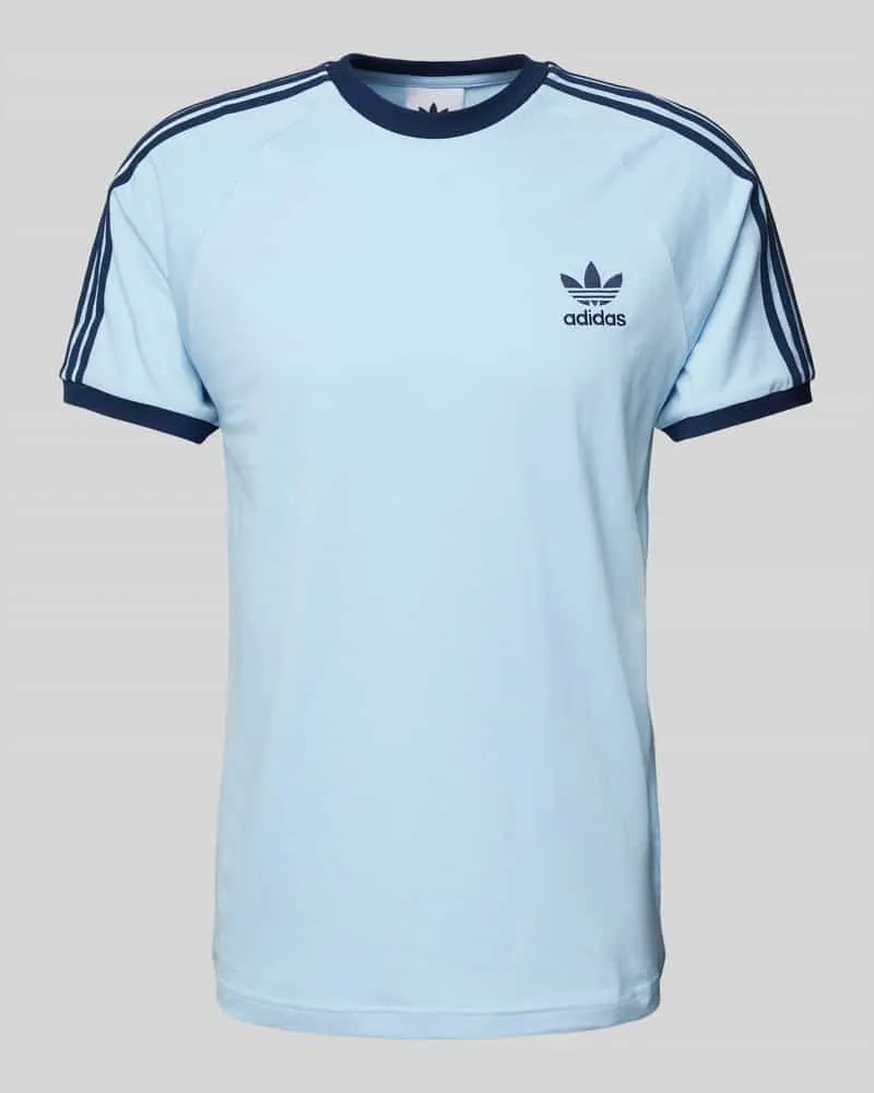 adidas T-Shirt mit Label-Stitching 