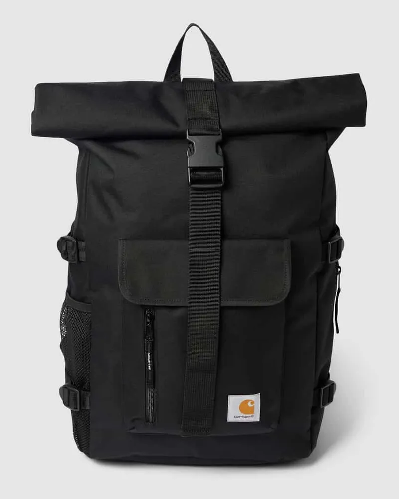Carhartt WIP Rucksack mit Label-Patch Modell 'PHILIS Black