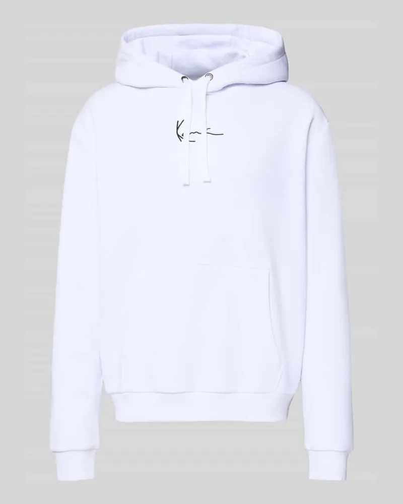 Karl Kani Regular Fit Hoodie mit Logo-Stitching Modell 'Signature 