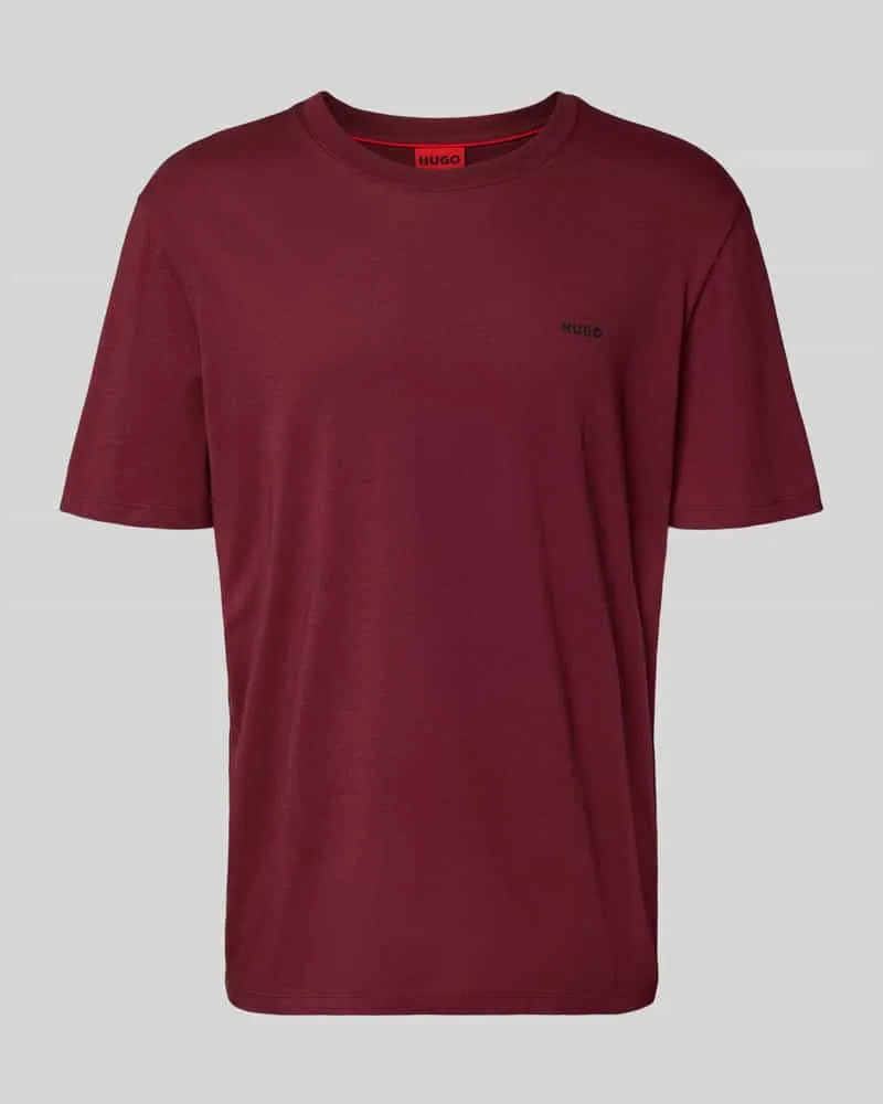 HUGO BOSS Regular Fit T-Shirt aus reiner Baumwolle Modell 'DERO 