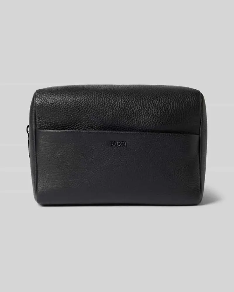 JOOP! Kulturtasche mit Label-Detail Modell 'cardona eris Black