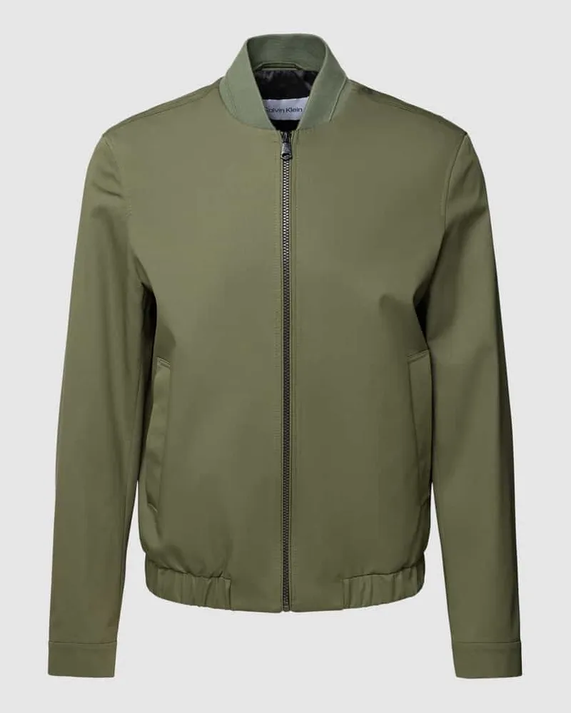 Calvin Klein Blouson mit Stehkragen und Eingrifftaschen 