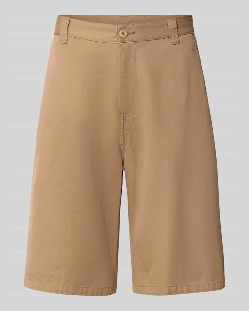 Carhartt WIP Bermudas mit Baumwoll-Anteil Modell 'Brader Beige