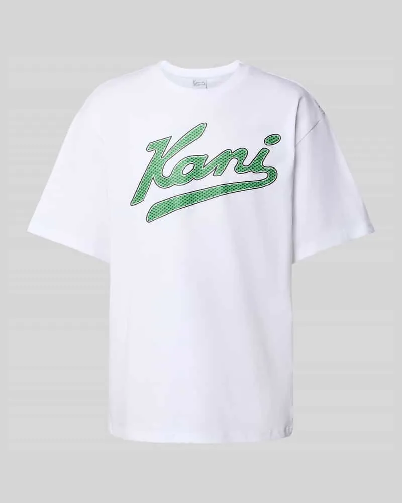 Karl Kani T-Shirt mit Label-Print 