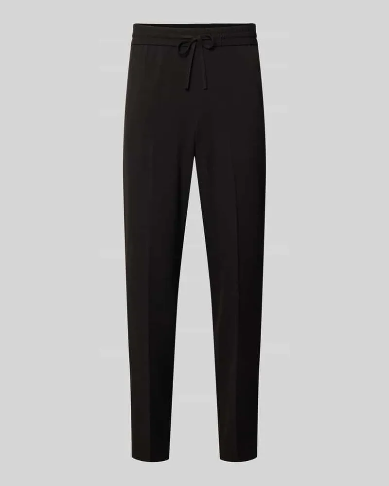 Lindbergh Relaxed Fit Sweatpants mit Viskose-Anteil Black