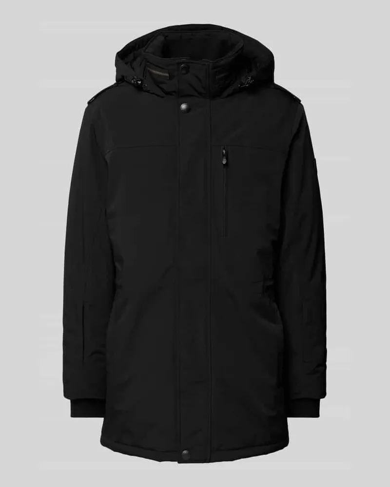 Wellensteyn Funktionsjacke mit Kapuze Modell 'TRAVELLER Black