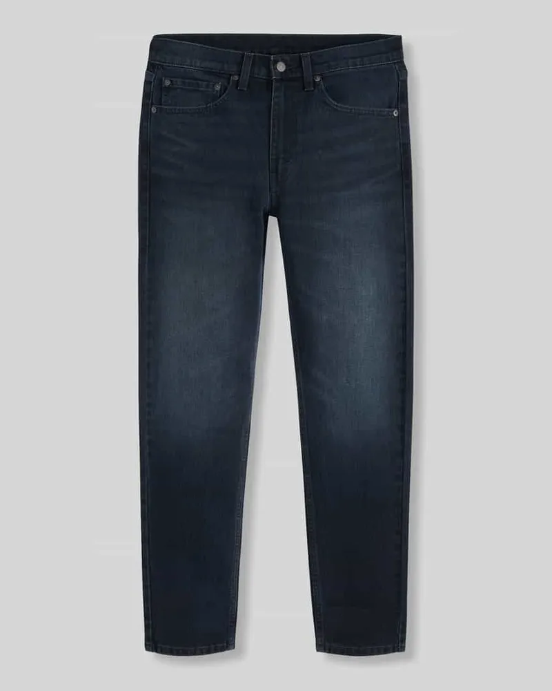 Levi's Relaxed Fit Jeans aus Baumwoll-Mix Modell '515 Dunkelblau