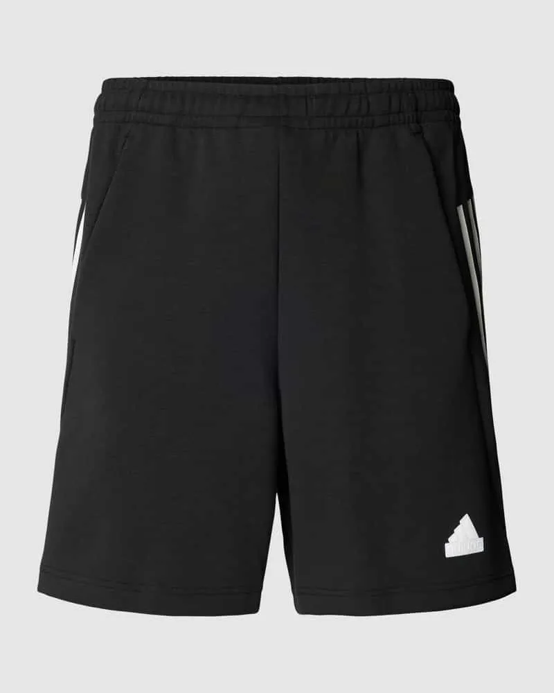 adidas Sportshorts mit Label-Badge 