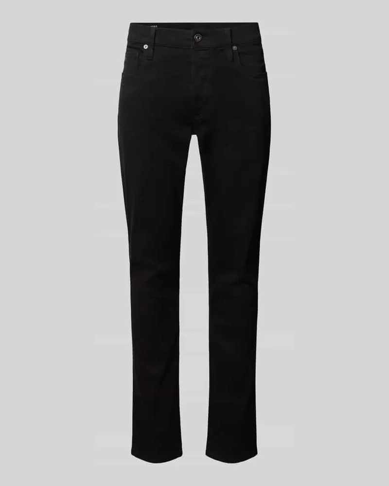 G-STAR RAW Slim Fit Jeans im 5-Pocket-Design Black