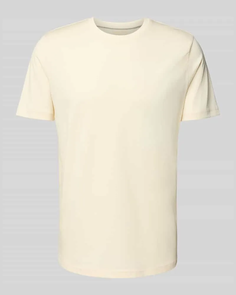Christian Berg T-Shirt mit Rundhalsausschnitt Metallic