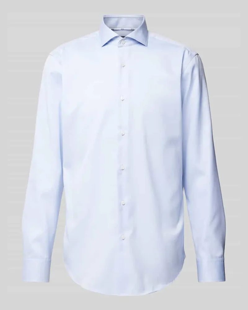 HUGO BOSS Regular Fit Businesshemd aus Feintwill 