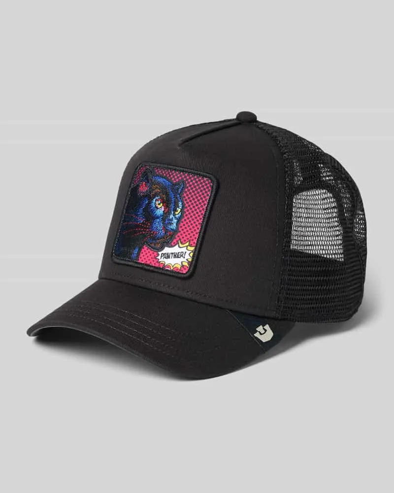 Goorin Bros. Trucker Cap mit Stitching Modell 'POPArt - Panther Black