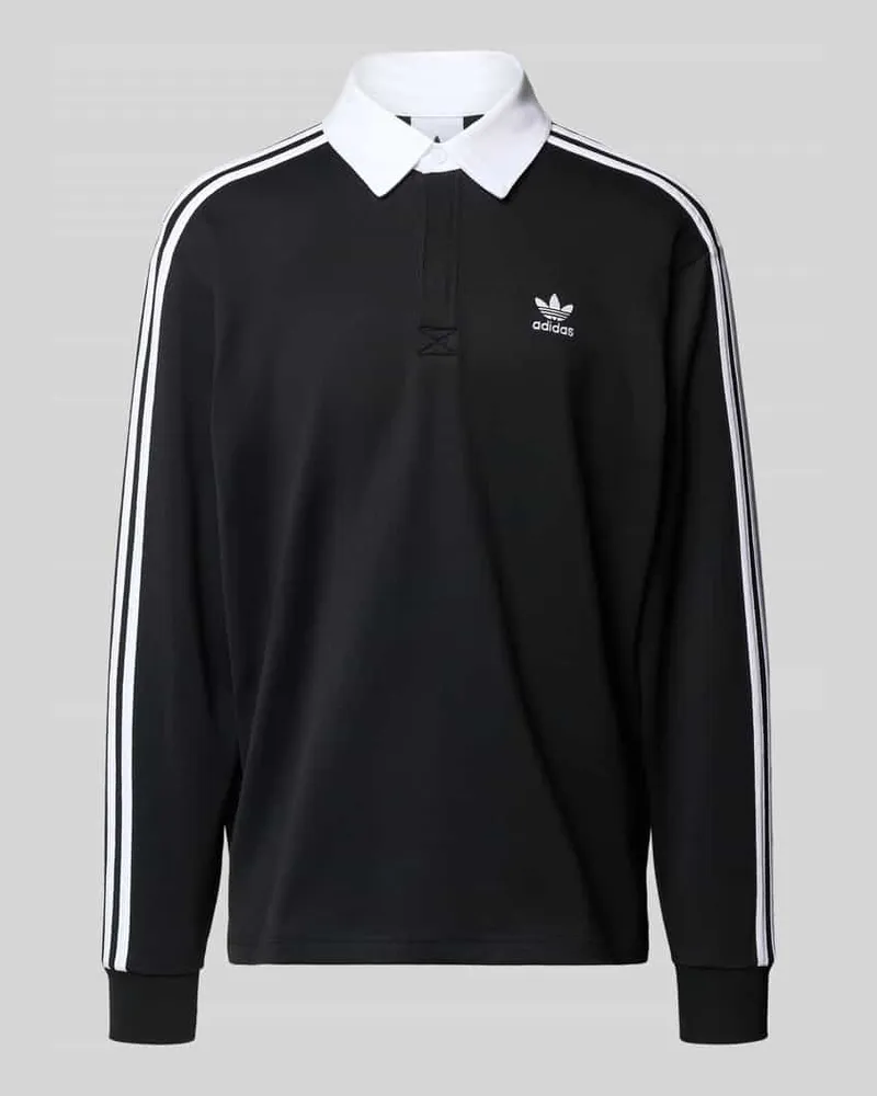 adidas Poloshirt mit Label-Stitching Modell 'Rugby Polo 