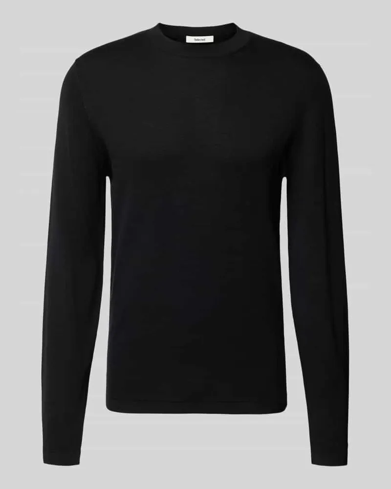 Selected Homme Regular Fit Strickpullover aus reiner Baumwolle 'RAVI 