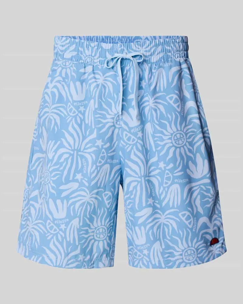 Ellesse Relaxed Fit Shorts mit Logo-Badge Modell 'SCORCHANO 