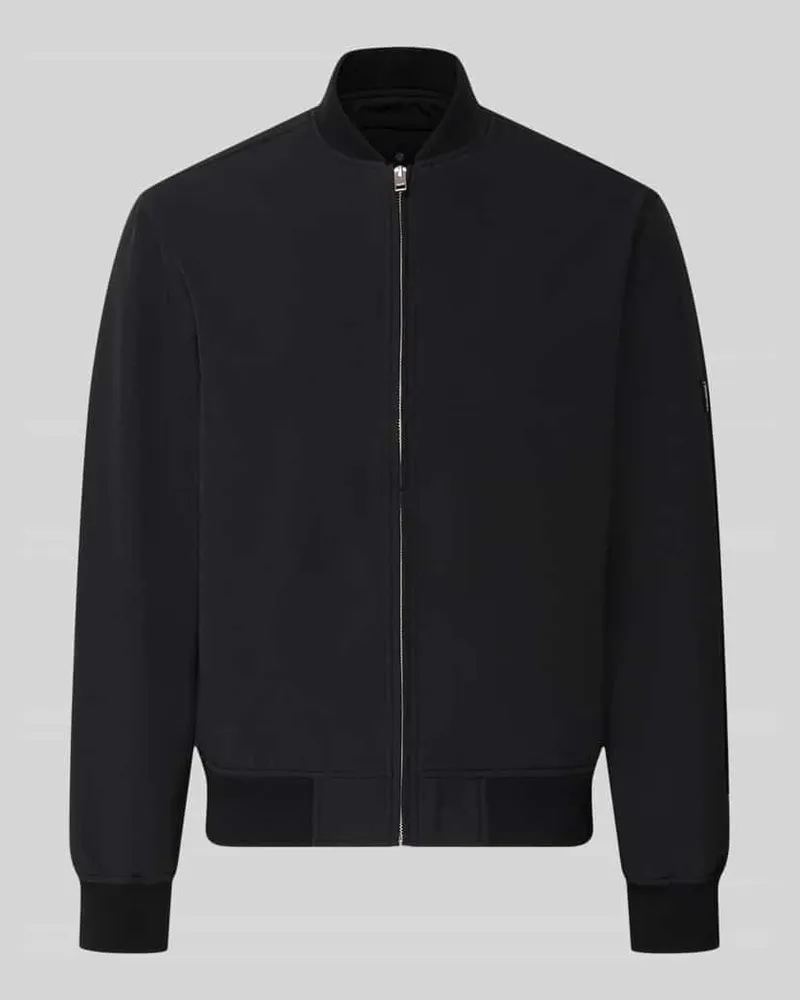 Jack & Jones Bomberjacke mit Stehkragen Modell 'BLAASPEN Black