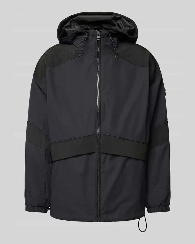 HUGO BOSS Jacke mit Kapuze Modell 'Byro Black