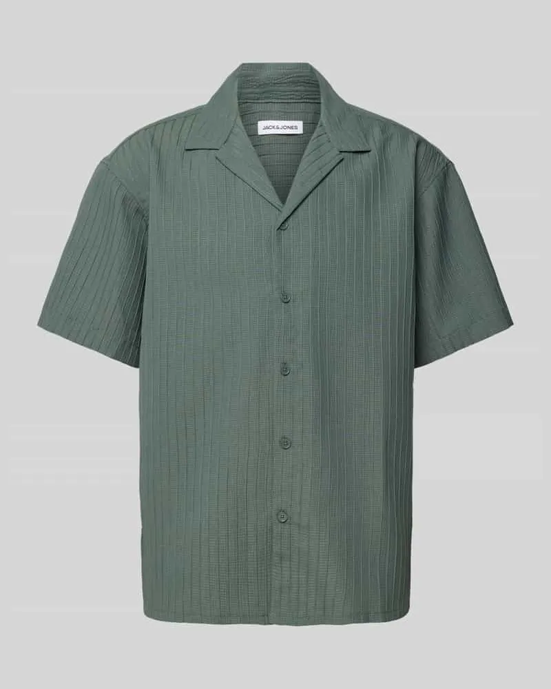 Jack & Jones Freizeithemd mit Knopfleiste Modell 'MASSIMO 