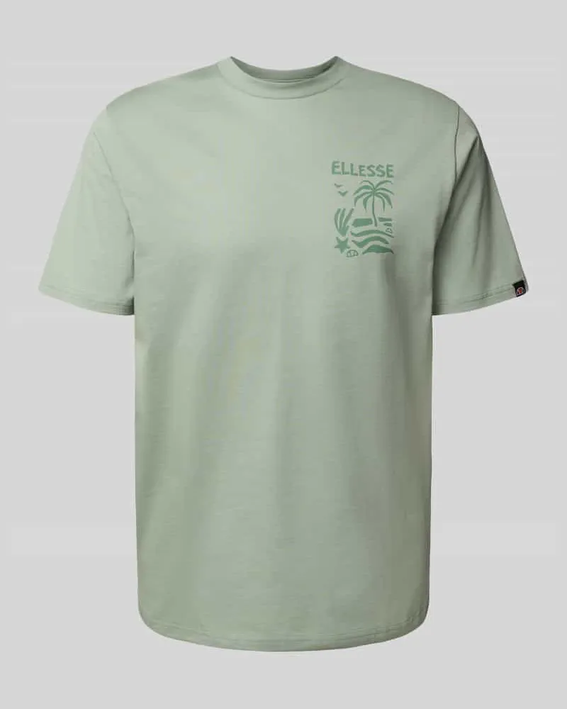 Ellesse T-Shirt mit Motiv- und Label-Print Modell 'TROPICOSA 