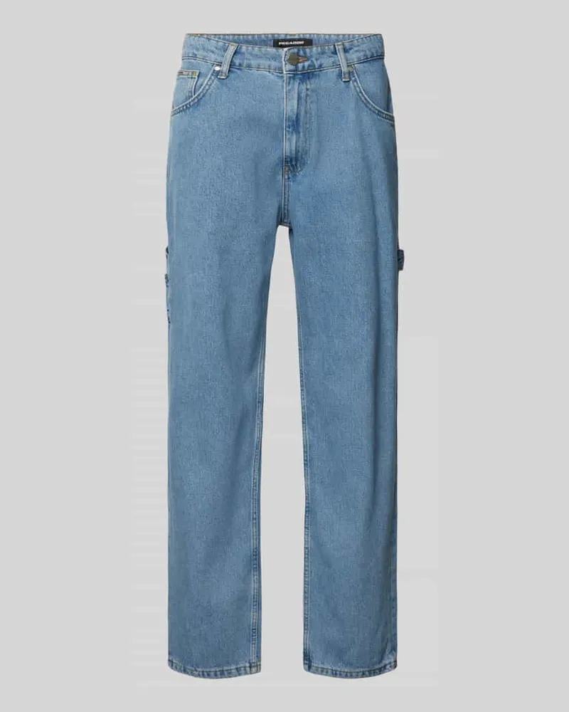 PEGADOR Baggy Fit Jeans mit Label-Detail Modell 'DAULE 