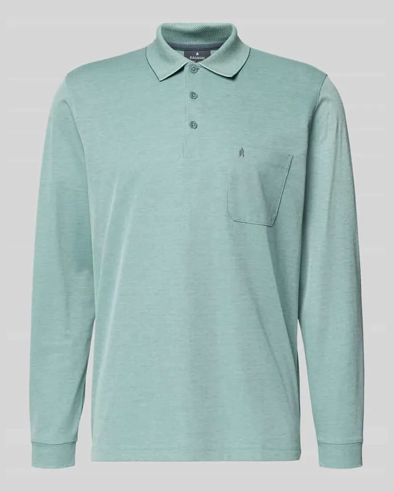 Ragman Regular Fit Poloshirt mit Brusttasche 