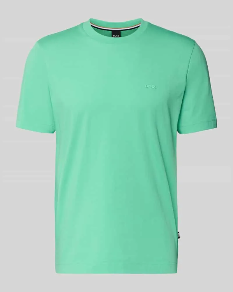 HUGO BOSS Regular Fit T-Shirt aus reiner Baumwolle Modell 'Thompson 01 Hellgruen