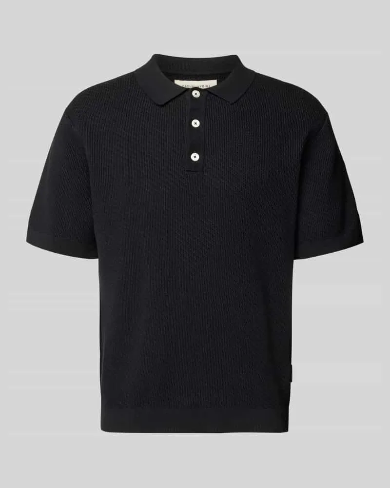 Casual Friday Regular Fit Poloshirt mit Label-Detail Modell 'ISAKSSON Marine