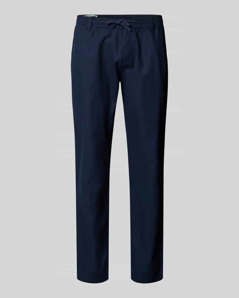 S.Oliver Relaxed Fit Chino Leinen-Baumwoll-Mix 