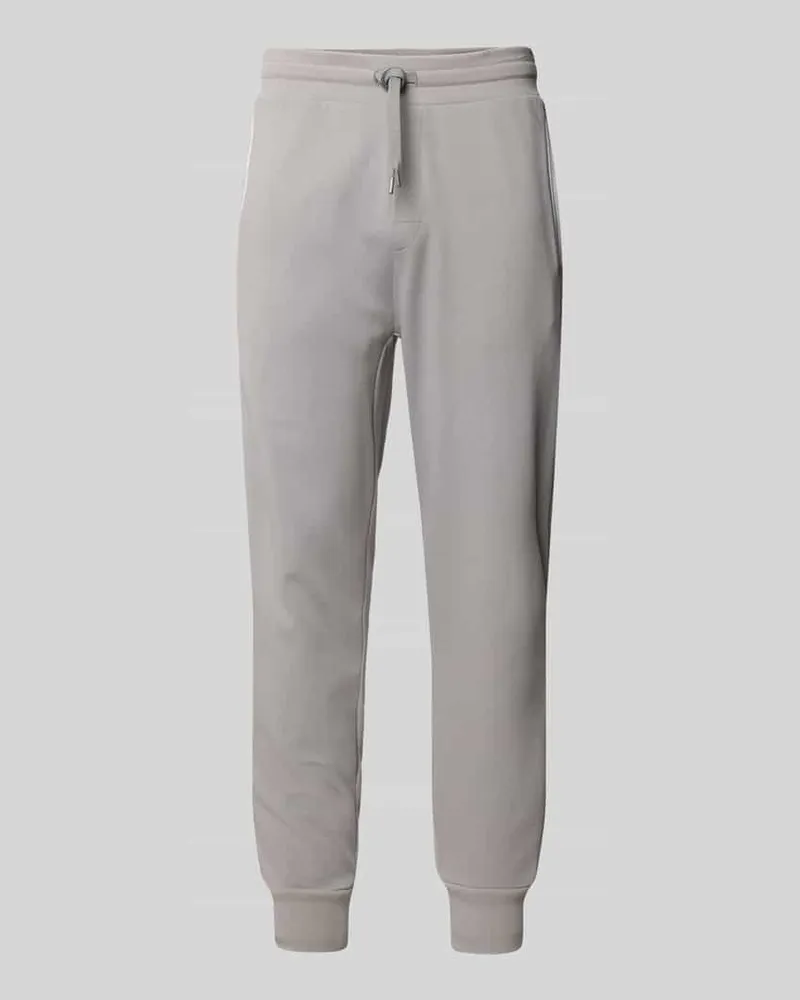 HUGO BOSS Regular Fit Sweatpants aus Baumwoll-Mix 