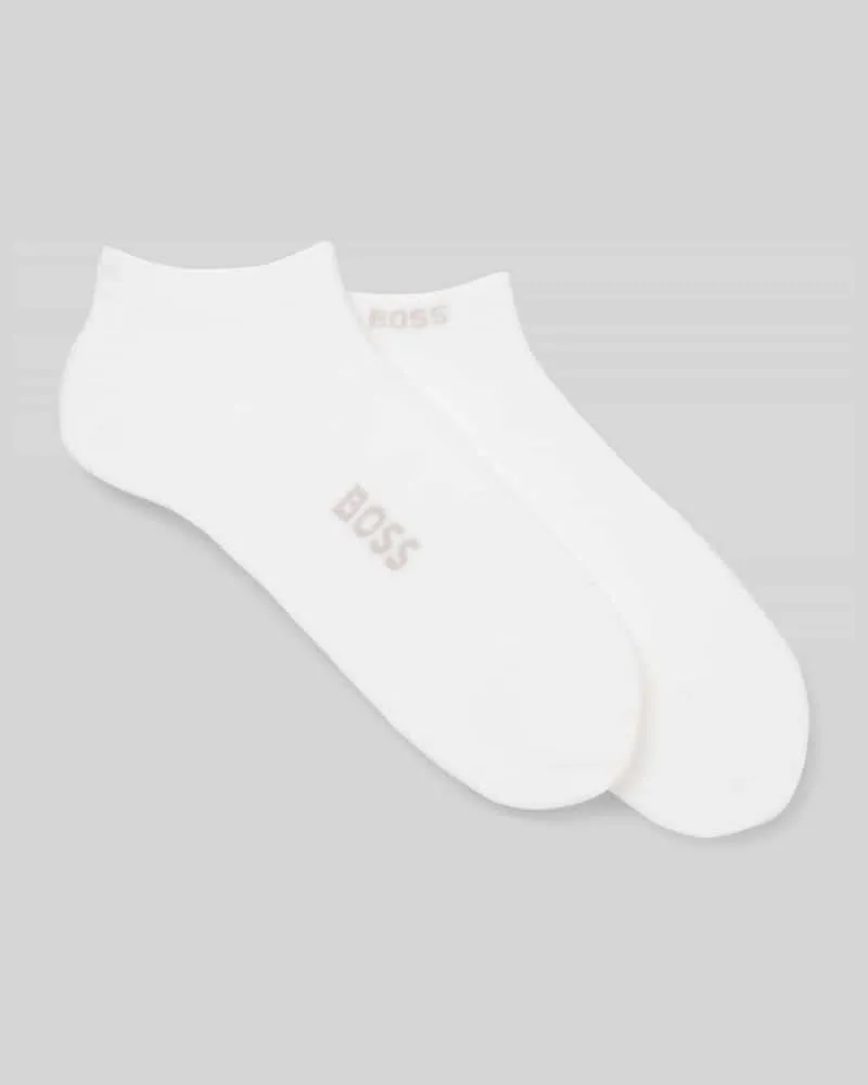 HUGO BOSS Socken aus Viskose-Mix im 2er-Pack Weiss