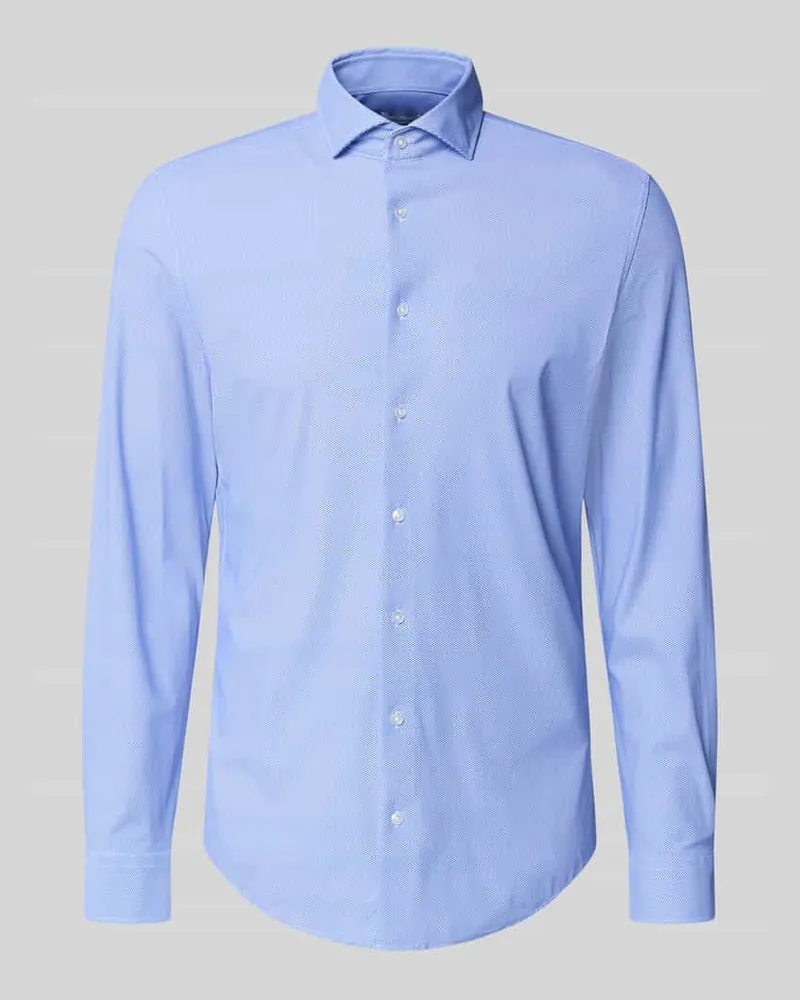 Seidensticker Slim Fit Business-Hemd mit Haifischkragen Royal