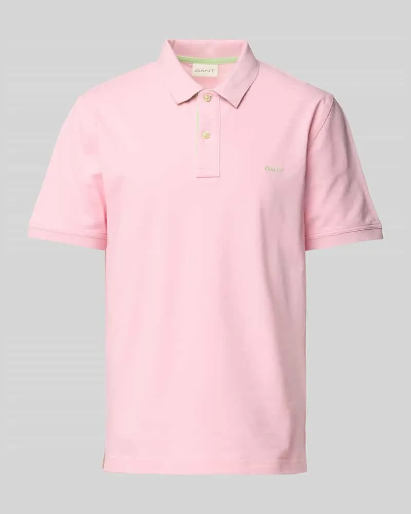 Gant Regular Fit Poloshirt mit Label-Stitching 