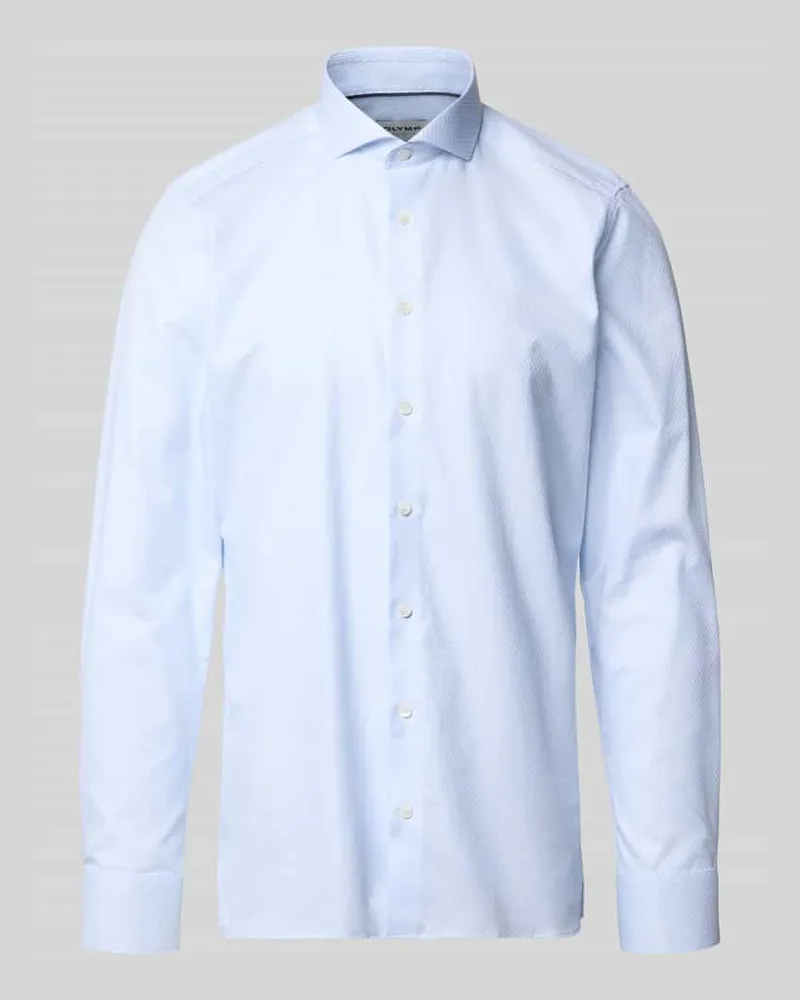 Olymp Slim Fit Business-Hemd mit Haifischkragen 