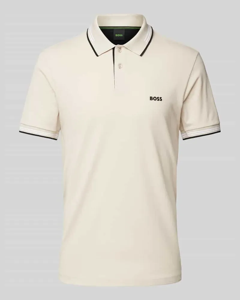 HUGO BOSS Poloshirt mit Label-Detail Modell 'Paul 
