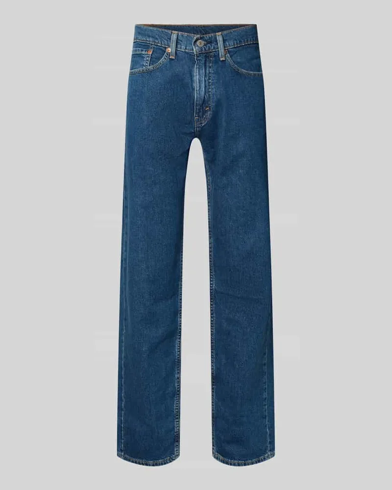 Levi's Straight Fit Jeans mit 5-Pocket-Design Jeansblau