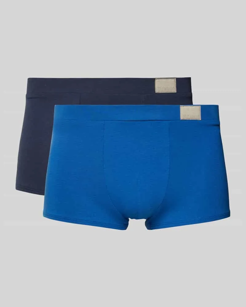 Sloggi Trunks mit Teilungsnähten im 2er-Pack Blau