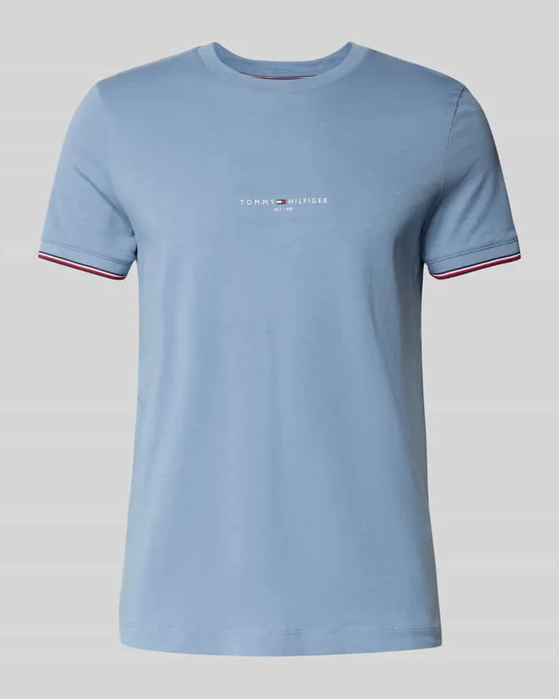 Tommy Hilfiger Slim Fit T-Shirt aus reiner Baumwolle 
