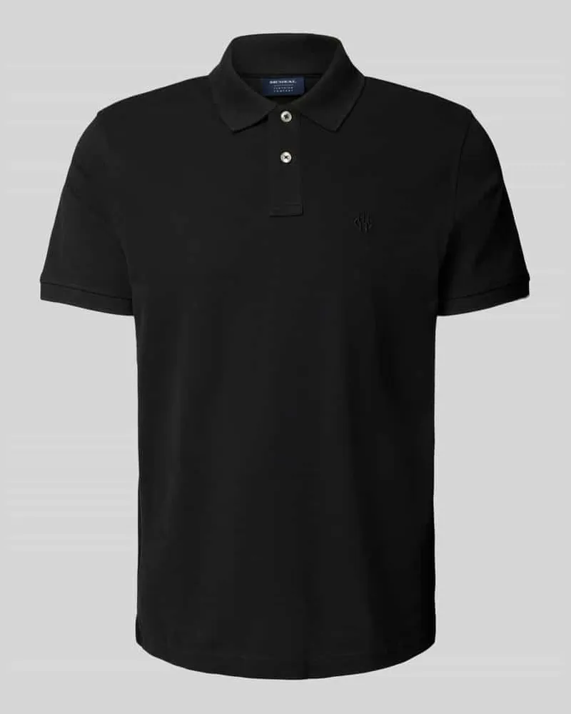 McNeal Poloshirt mit Label-Stitching 