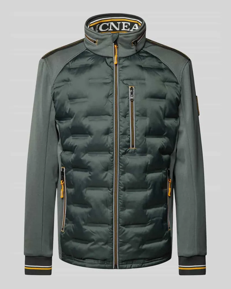 McNeal Steppjacke mit Stehkragen Oliv