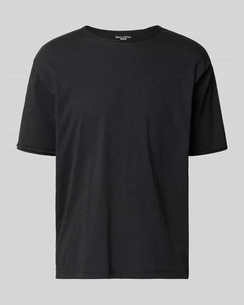Marc O'Polo Relaxed Fit T-Shirt aus reiner Baumwolle Black